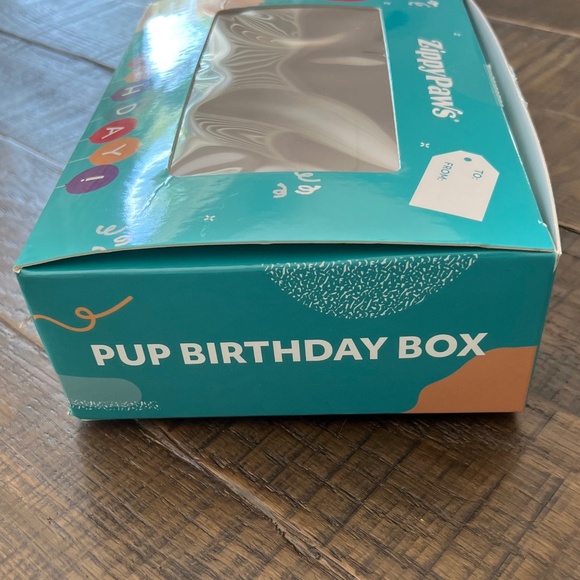 NEW! Zippy Paws Pet Dog Pup Birthday/Celebration Box (Empty) - Picture 5 of 9